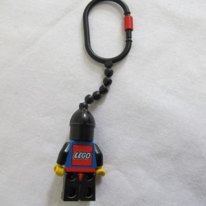 Keychain minifigure knight blue attire Black Falcomn - Image 6