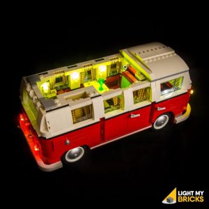 Light My Bricks (LMB) Light kit for LEGO # 10220 Volkswagen T1 Camper Van - Image 5