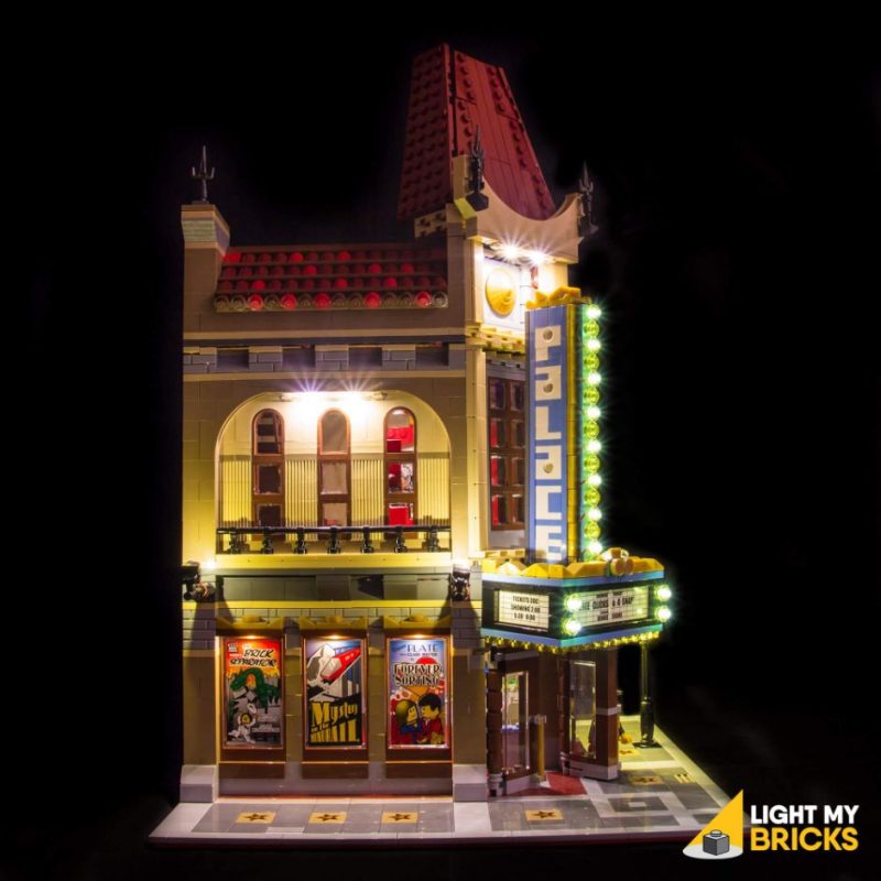 Light My Bricks (LMB) Light kit for LEGO # 10232 Palace Cinema - Image 2