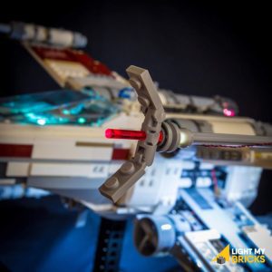 Light My Bricks (LMB) Light kit for LEGO # 10240 Star Wars UCS Red Five X-wing Starfighter - Image 6