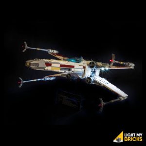 Light My Bricks (LMB) Light kit for LEGO # 10240 Star Wars UCS Red Five X-wing Starfighter - Image 5