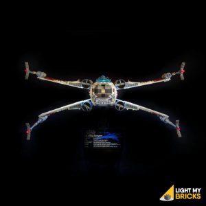Light My Bricks (LMB) Light kit for LEGO # 10240 Star Wars UCS Red Five X-wing Starfighter - Image 7