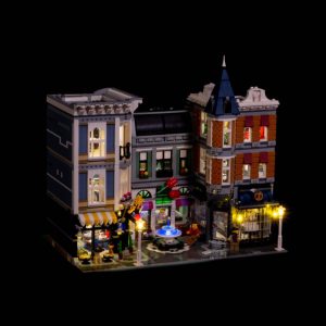 Light My Bricks (LMB) Light kit for LEGO # 10255 Assembly Square - Image 9