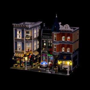 Light My Bricks (LMB) Light kit for LEGO # 10255 Assembly Square - Image 8