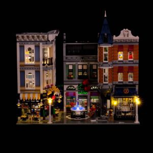Light My Bricks (LMB) Light kit for LEGO # 10255 Assembly Square
