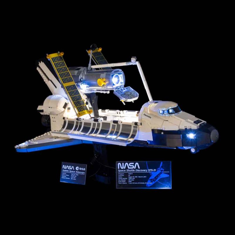 Light My Bricks (LMB) Light kit for LEGO # 10283 NASA Space Shuttle Discovery - Image 9