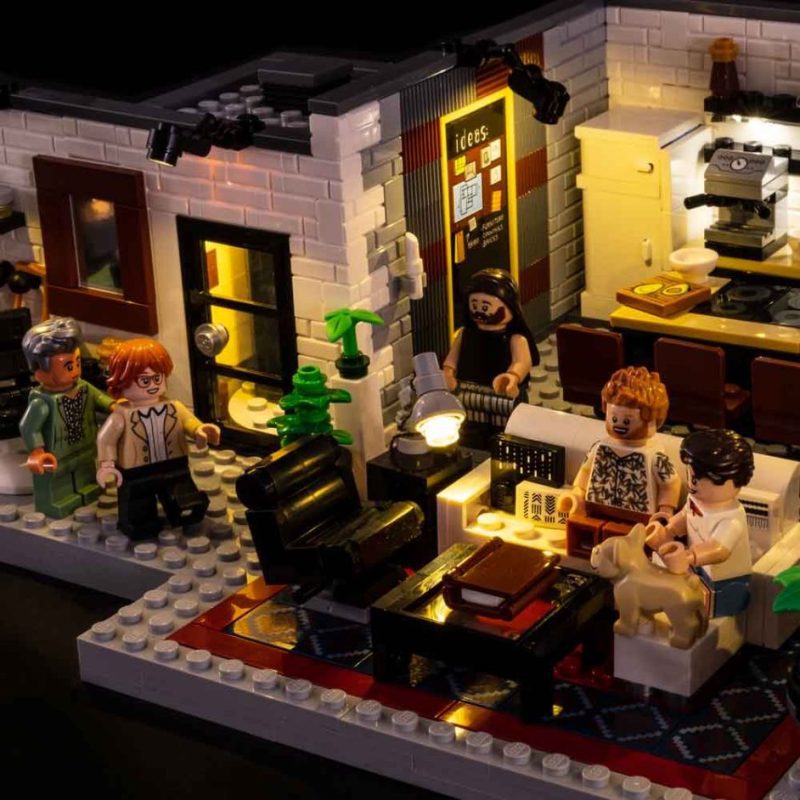 Light My Bricks (LMB) Light kit for LEGO # 10291 Queer Eye The Fab 5 Loft - Image 8