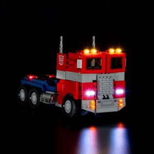 Light My Bricks (LMB) Light kit for LEGO #10302 Optimus Prime - Image 10