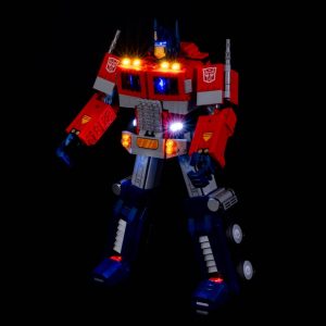 Light My Bricks (LMB) Light kit for LEGO #10302 Optimus Prime - Image 9