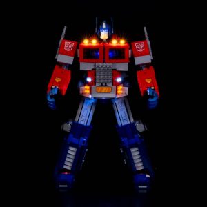 Light My Bricks (LMB) Light kit for LEGO #10302 Optimus Prime - Image 16