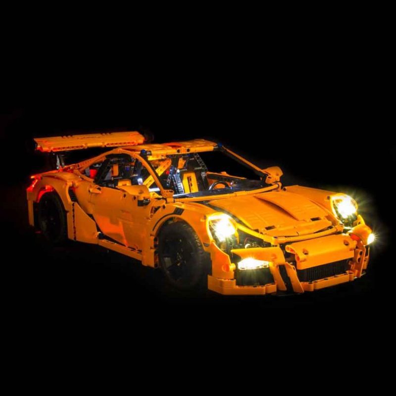 Light My Bricks (LMB) Light kit for LEGO # 42056 Porsche 911 GT3 RS - Image 4