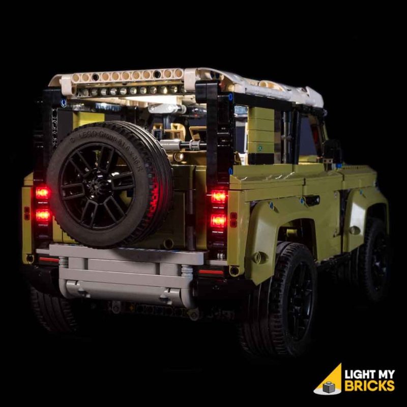 Light My Bricks (LMB) Light kit for LEGO # 42110 Land Rover Defender - Image 6