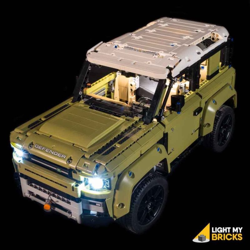 Light My Bricks (LMB) Light kit for LEGO # 42110 Land Rover Defender - Image 7