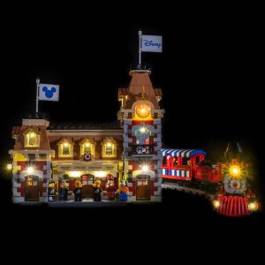 Light My Bricks (LMB) Light kit for LEGO # 71044 Disney Train Station - Image 8