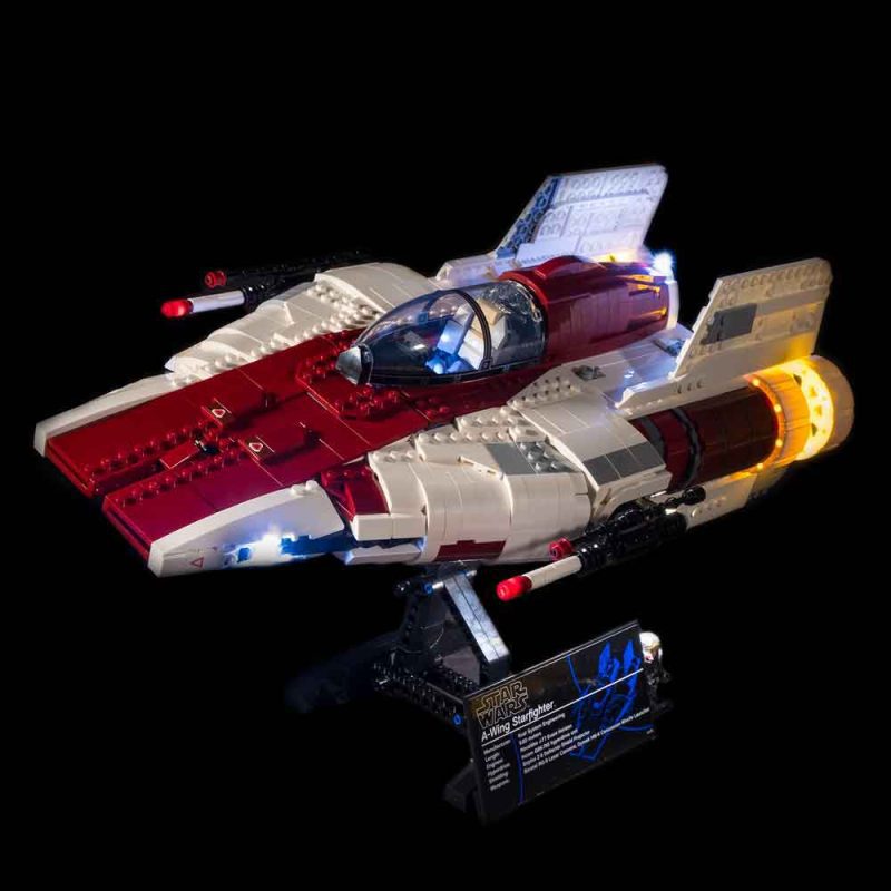 Light My Bricks (LMB) Light kit for LEGO # 75275 Star Wars UCS A-Wing Starfighter - Image 2