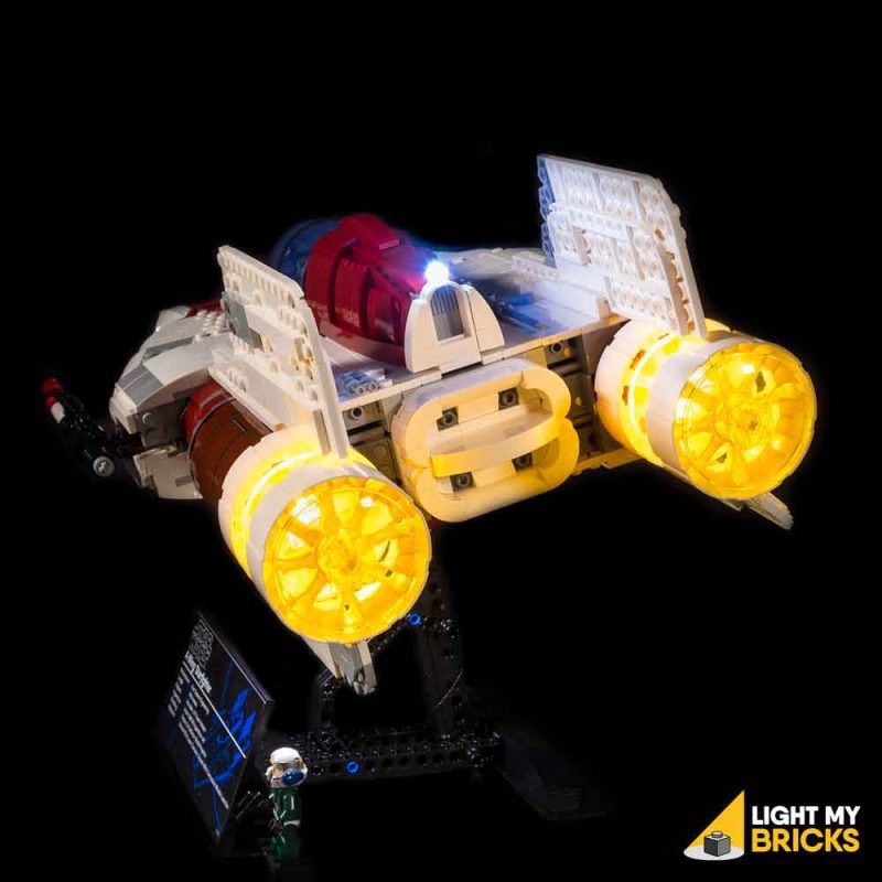 Light My Bricks (LMB) Light kit for LEGO # 75275 Star Wars UCS A-Wing Starfighter - Image 6