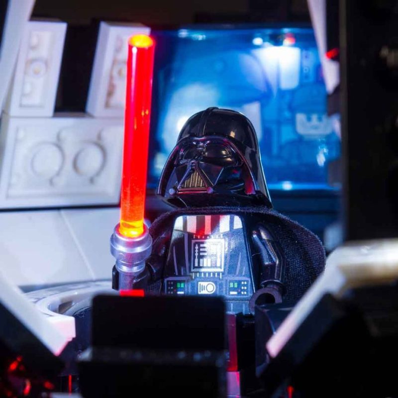 Light My Bricks (LMB) Light kit for LEGO # 75296 Darth Vader Meditation Chamber - Image 6