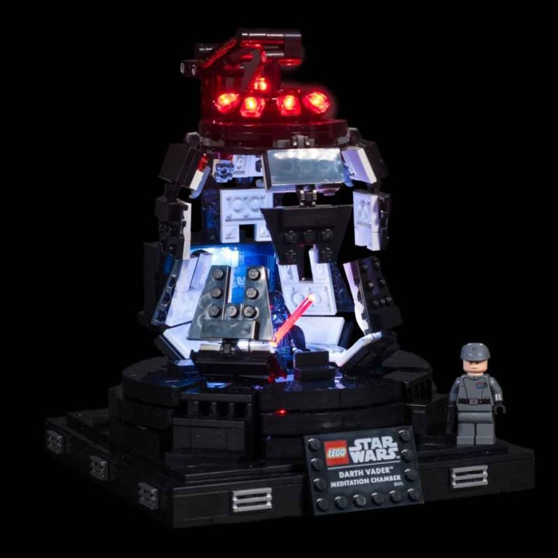 Light My Bricks (LMB) Light kit for LEGO # 75296 Darth Vader Meditation Chamber - Image 2