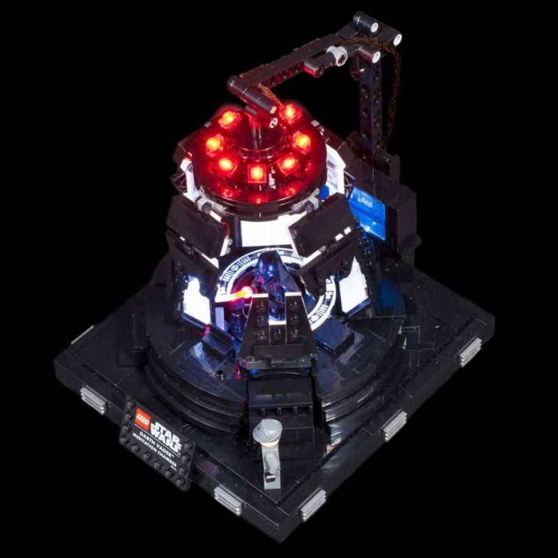 Light My Bricks (LMB) Light kit for LEGO # 75296 Darth Vader Meditation Chamber - Image 4
