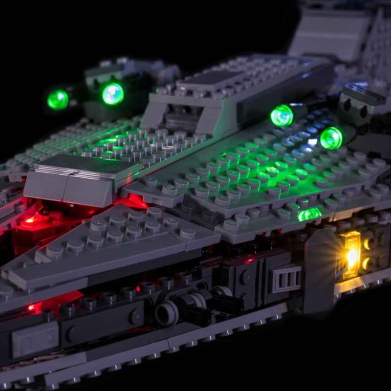 Light My Bricks (LMB) Light kit for LEGO # 75315 Star Wars Imperial Light Cruiser - Image 8