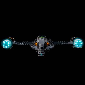 Light My Bricks (LMB) Light kit for LEGO # 75325 The Mandalorian's N-1 Starfighter - Image 12