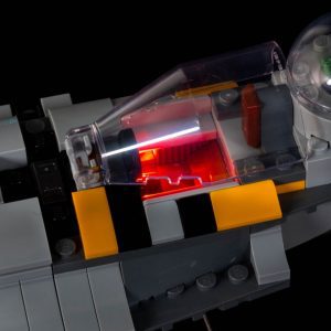 Light My Bricks (LMB) Light kit for LEGO # 75325 The Mandalorian's N-1 Starfighter - Image 13