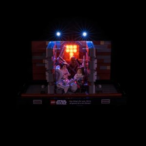 Light My Bricks (LMB) Light kit for LEGO # 75339 Death Star Trash Compactor Diorama - Image 7