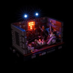 Light My Bricks (LMB) Light kit for LEGO # 75339 Death Star Trash Compactor Diorama - Image 3