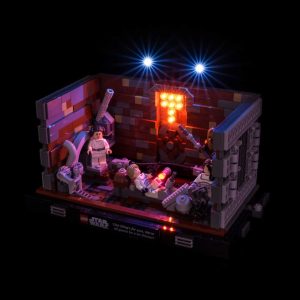 Light My Bricks (LMB) Light kit for LEGO # 75339 Death Star Trash Compactor Diorama