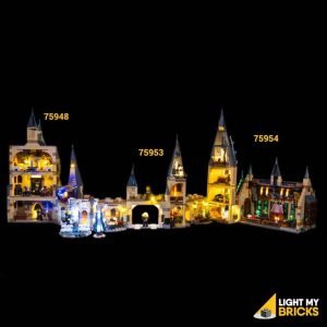 Light My Bricks (LMB) Light kit for LEGO # 75948 Hogwarts Clock Tower - Image 10