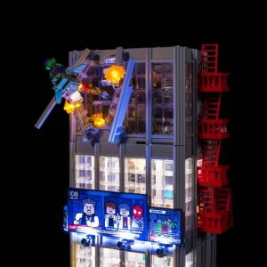 Light My Bricks (LMB) Light kit for LEGO # 76178 Daily Bugle - Image 9