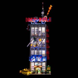 Light My Bricks (LMB) Light kit for LEGO # 76178 Daily Bugle - Image 4