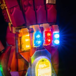 Light My Bricks (LMB) Light kit for LEGO # 76223 Nano Gauntlet - Image 3