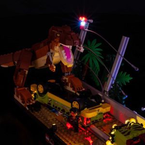 Light My Bricks (LMB) Light kit for LEGO # 76956 T. Rex Breakout - Image 10