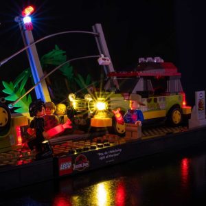 Light My Bricks (LMB) Light kit for LEGO # 76956 T. Rex Breakout - Image 2