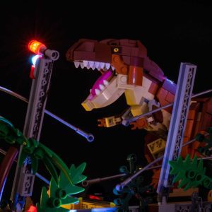 Light My Bricks (LMB) Light kit for LEGO # 76956 T. Rex Breakout - Image 6