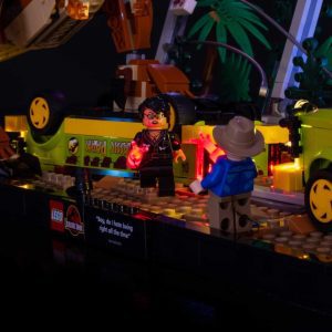 Light My Bricks (LMB) Light kit for LEGO # 76956 T. Rex Breakout - Image 5