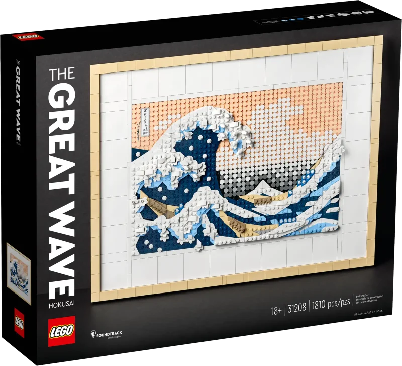 LEGO Art 31208 Hokusai – The Great Wave Packaging