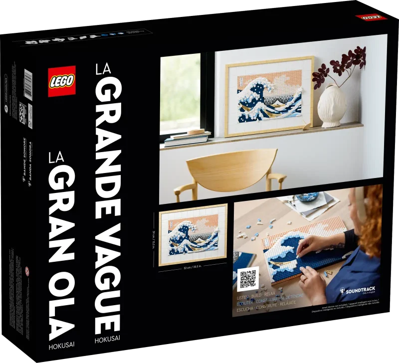 LEGO Art 31208 Hokusai – The Great Wave Packaging