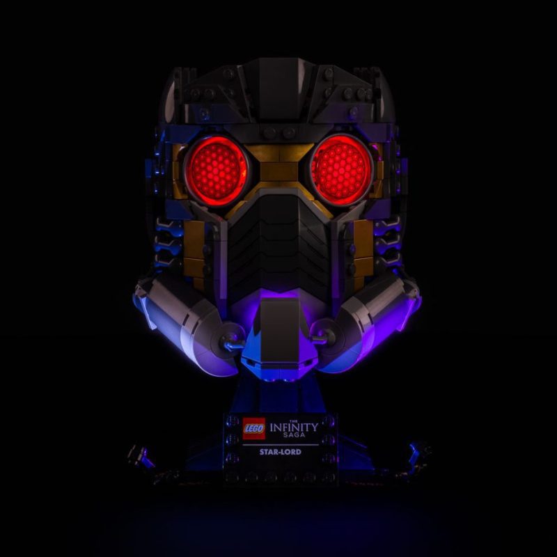 76251 LEGO Marvel Star Lord's Helmet Light My Bricks