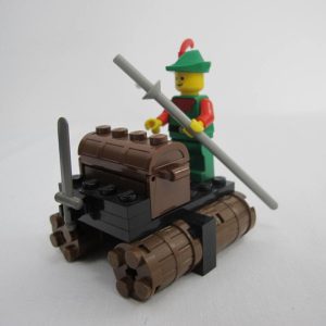 Forestmen's River Fortress. Complete with instructions, no box - Image 7