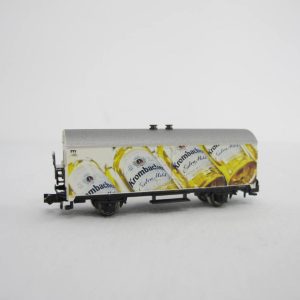 Refrigerated wagon (beer wagon), 2-axle, multi-coloured, 'Krombacher', 'Extra Mild', and Wiking truck - Image 9