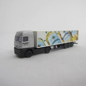 Refrigerated wagon (beer wagon), 2-axle, multi-coloured, 'Krombacher', 'Extra Mild', and Wiking truck - Image 15
