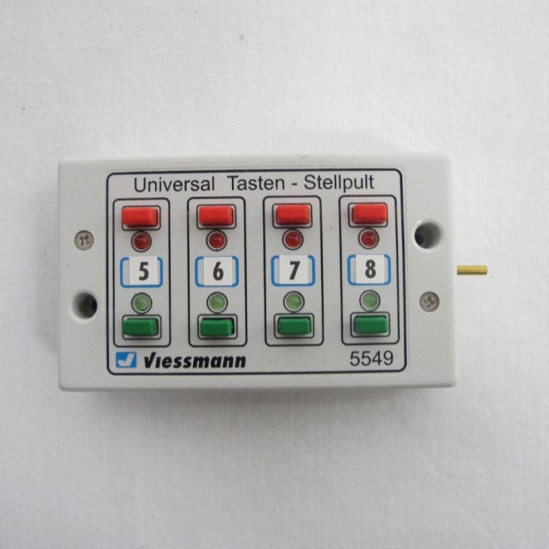 Universal push-button control panel, feedback-capable, 2-key