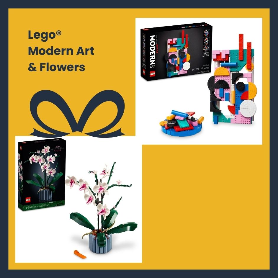 Corporate Gift Set Lego Modern Art and Flowers