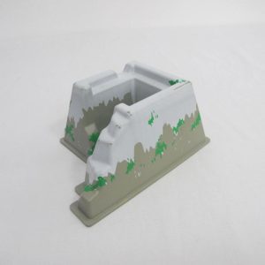Baseplate, Raised Belville Mountain 22 x 22 x 10 with Snow, Ice and Plants Pattern - Image 5