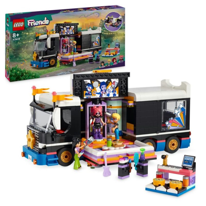 Lego Friends 42619 Pop Star Music Tour Bus