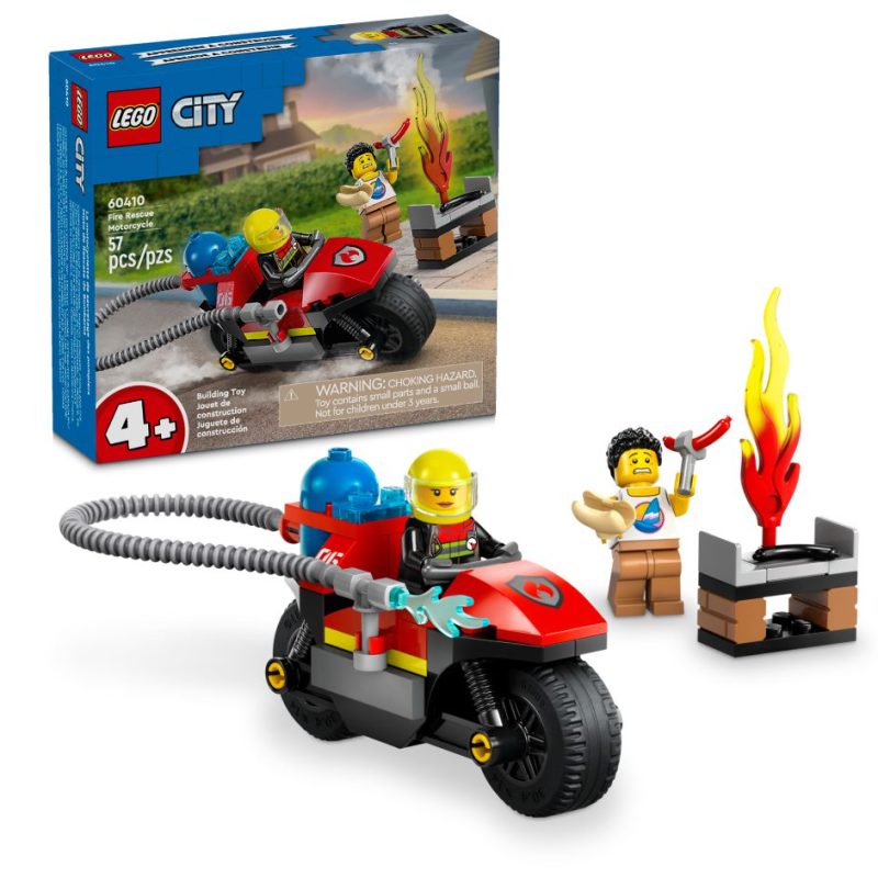 Lego City 60410 Fire Rescue Motorcycle