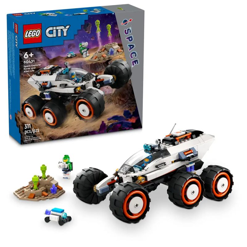 LEGO City 60431 Space Explorer Rover and Alien Life