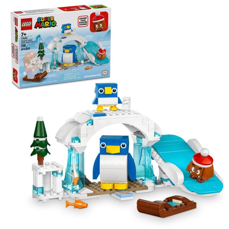 Lego Super Mario 71430 Penguin Family Snow Adventure